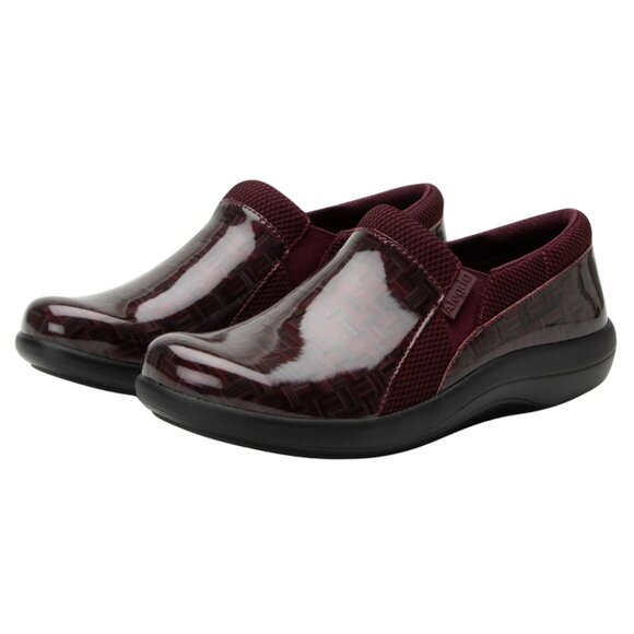 NEW ALEGRIA Duette Slip On Clogs in wine for women 1125 4s2 - Picture 1 of 9